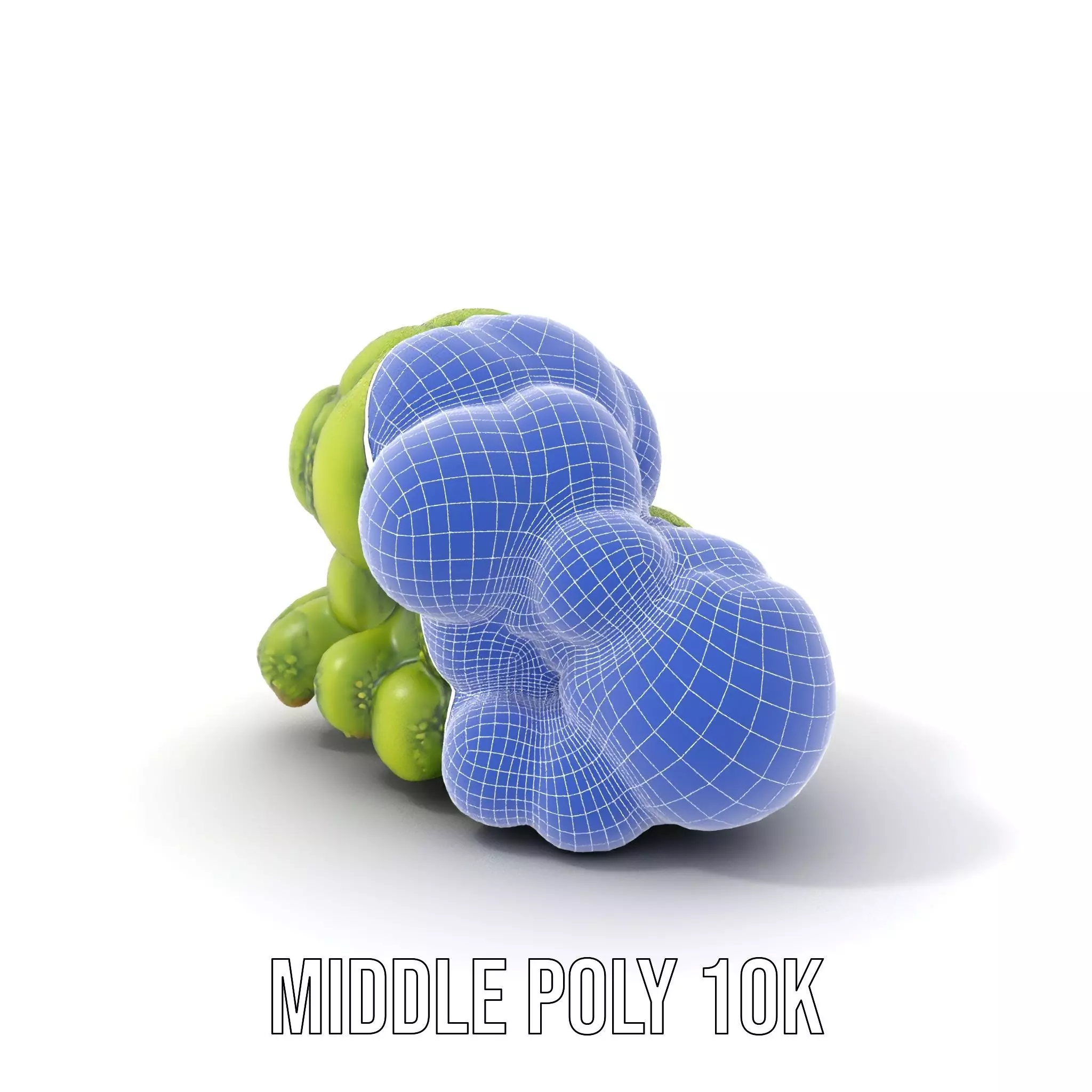 Vibrant Moss Cluster model pack Low-poly 3D model_27
