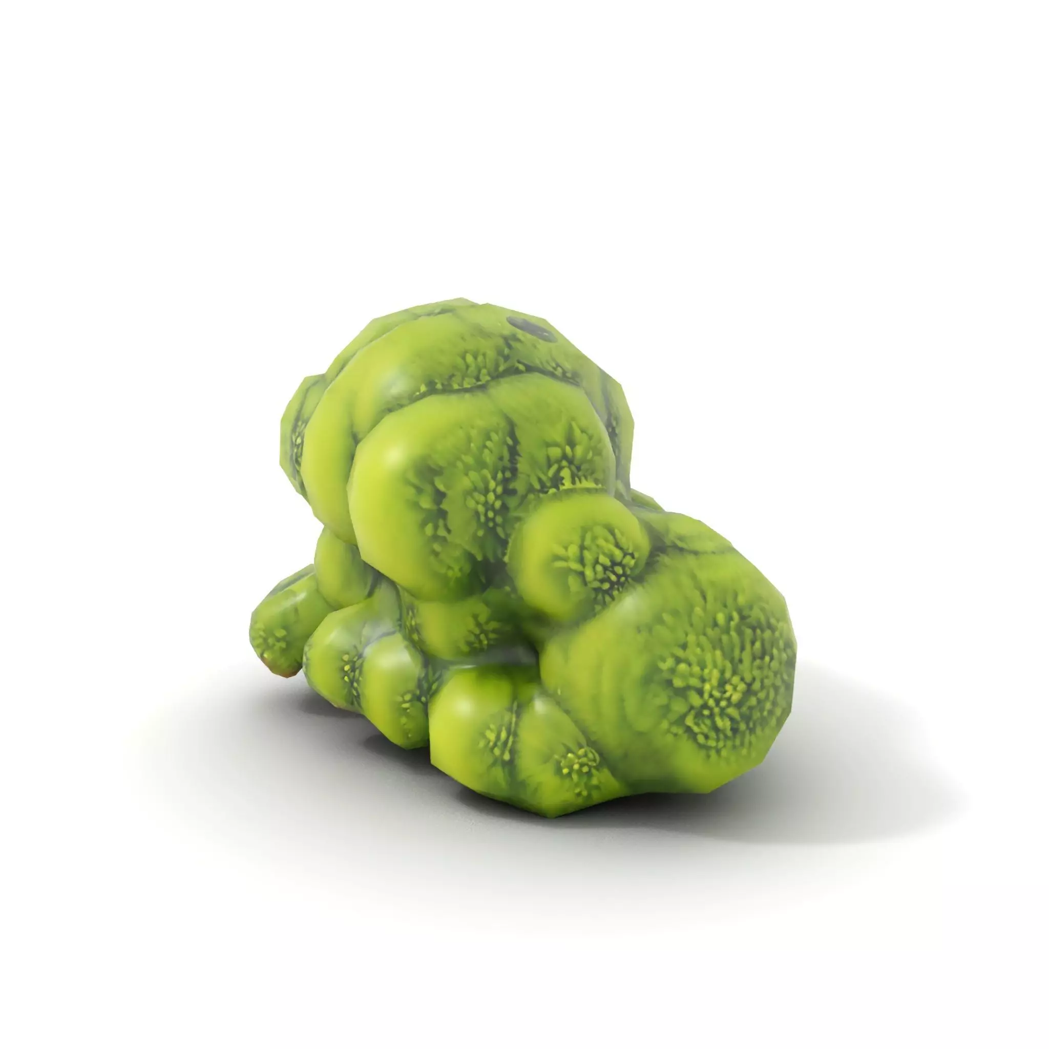 Vibrant Moss Cluster model pack Low-poly 3D model_12