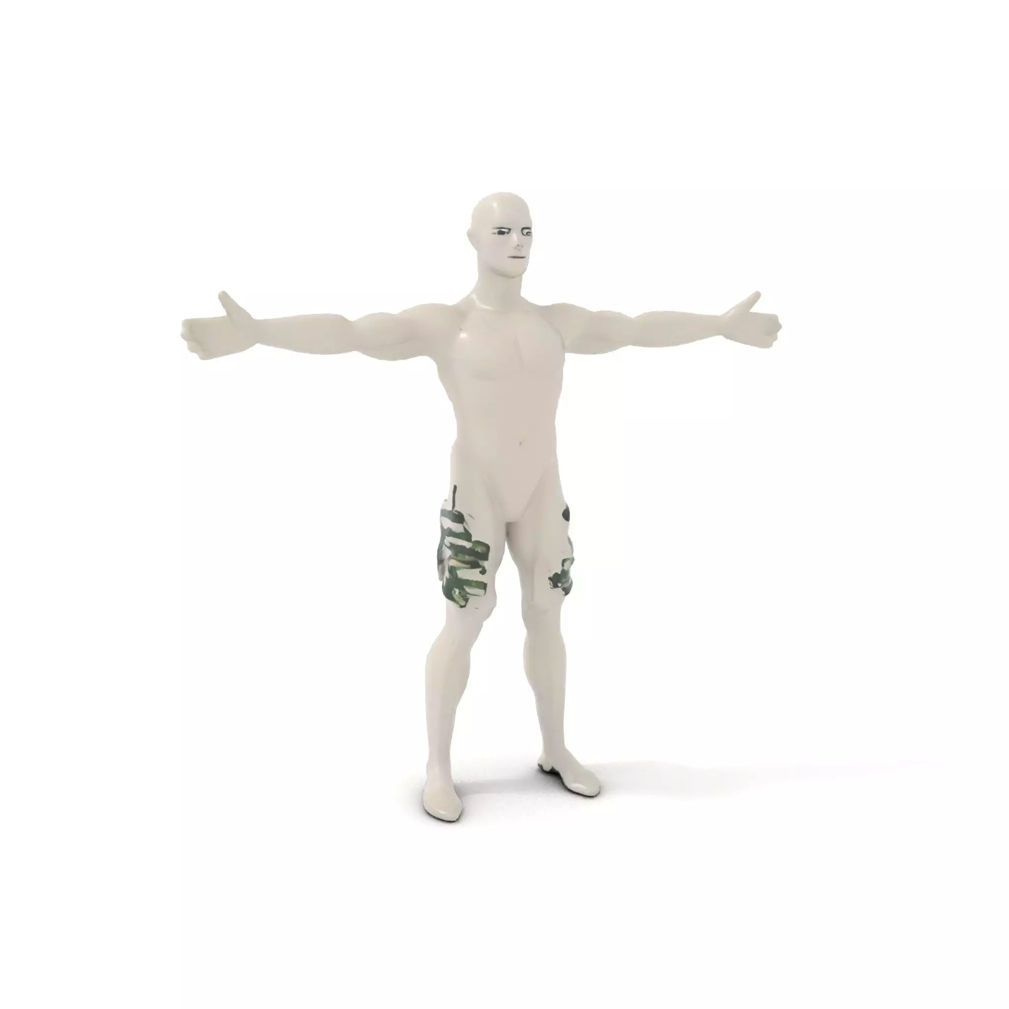 Metallic Mannequin model pack Low-poly 3D model_18