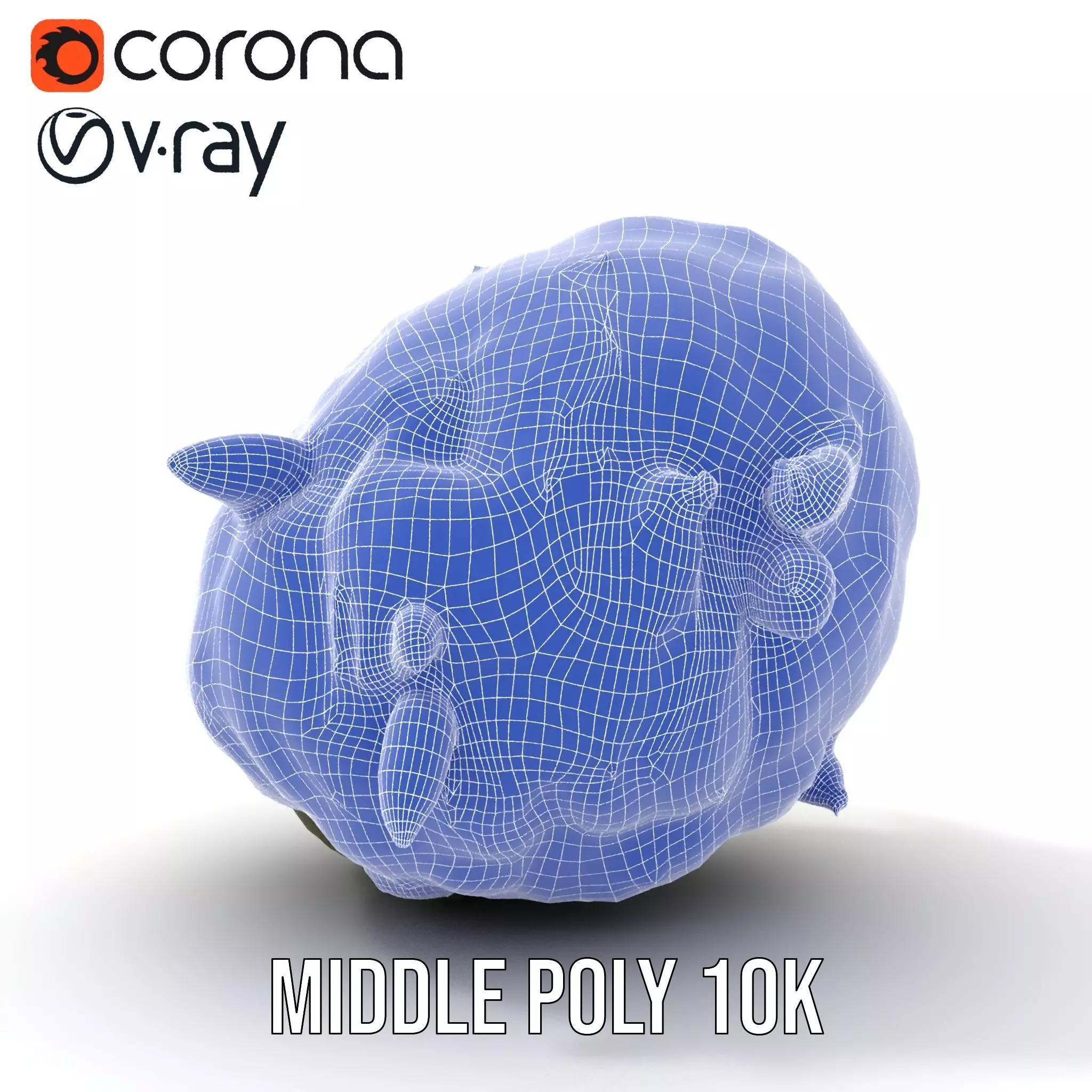 Lush Forest Moss model pack Low-poly 3D model_22