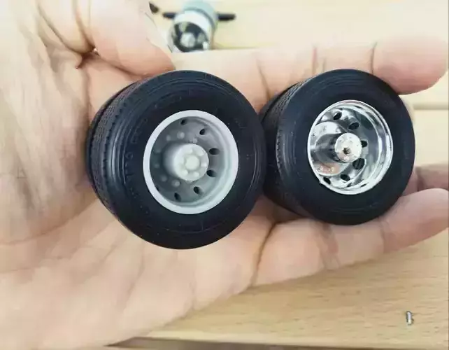 US truck rear Rims 3d 