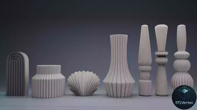 Traditional Candles   3D Printable Model