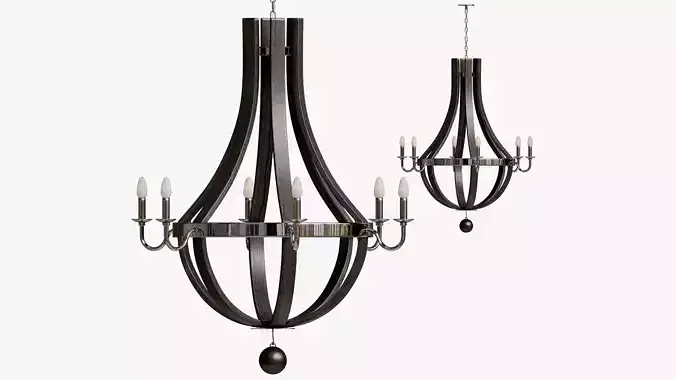 Chandelier Malta 3D model