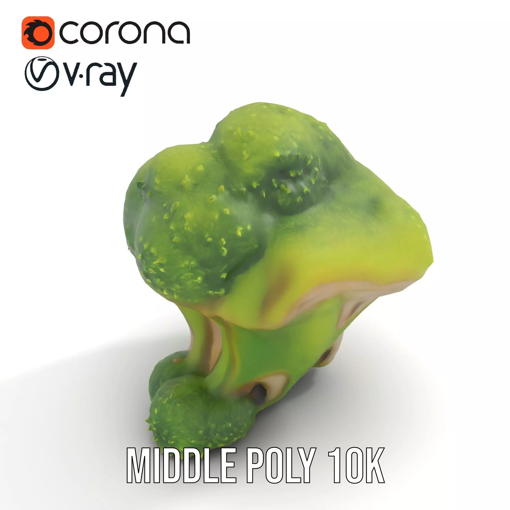 Lush Mossy Rock model pack Low-poly 3D model_5