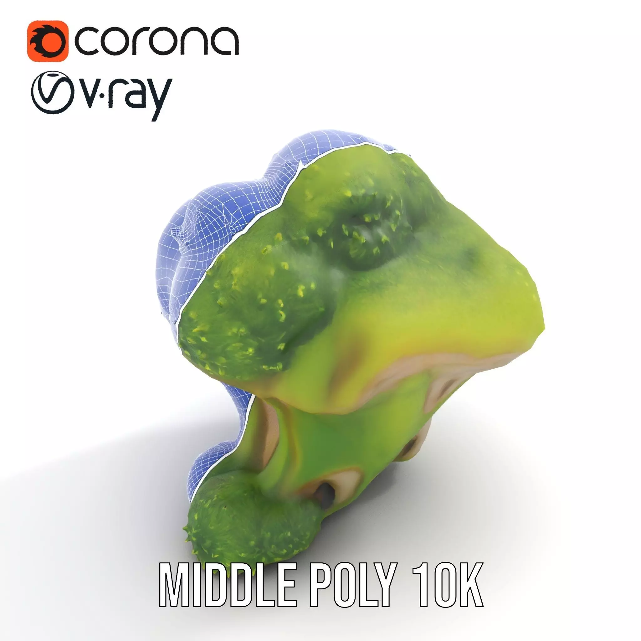 Lush Mossy Rock model pack Low-poly 3D model_29