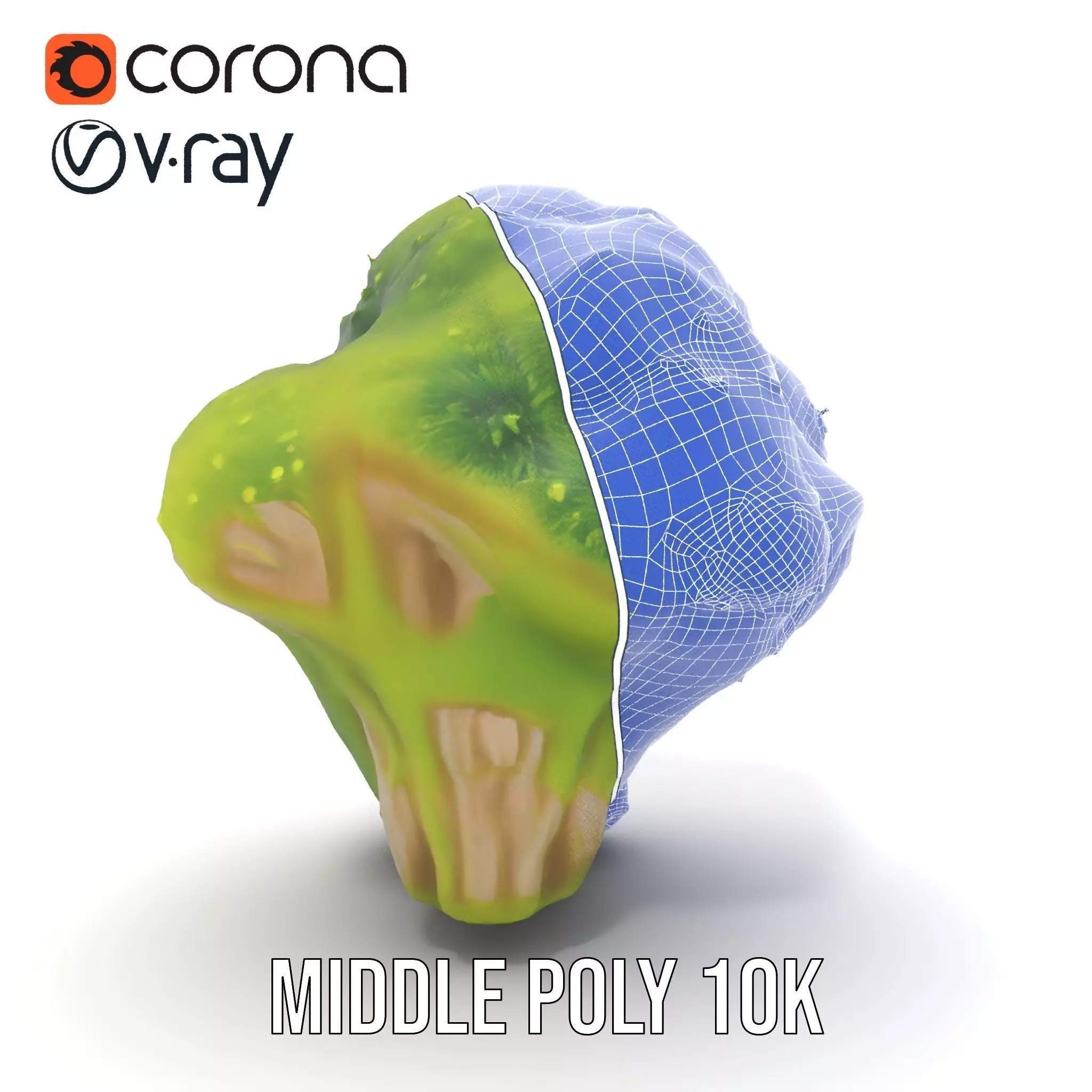 Lush Mossy Rock model pack Low-poly 3D model_16