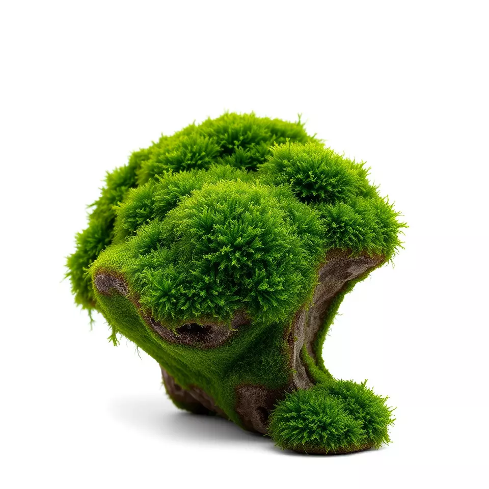 Lush Mossy Rock model pack Low-poly 3D model_2