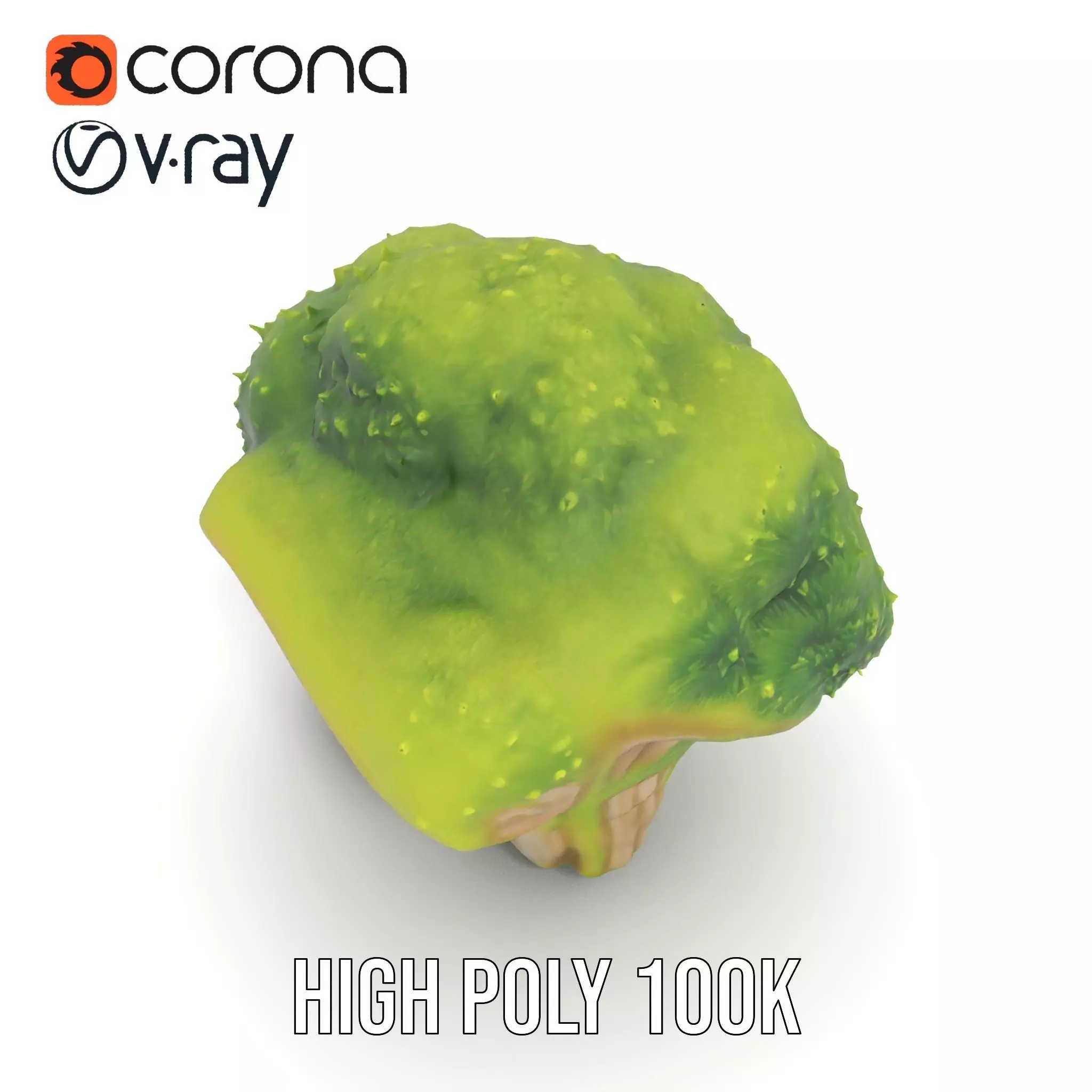 Lush Mossy Rock model pack Low-poly 3D model_18
