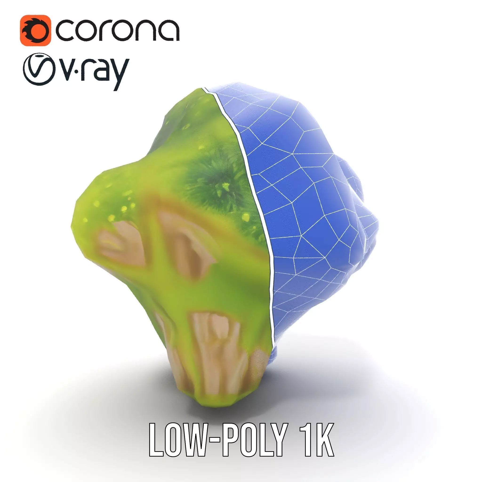 Lush Mossy Rock model pack Low-poly 3D model_30