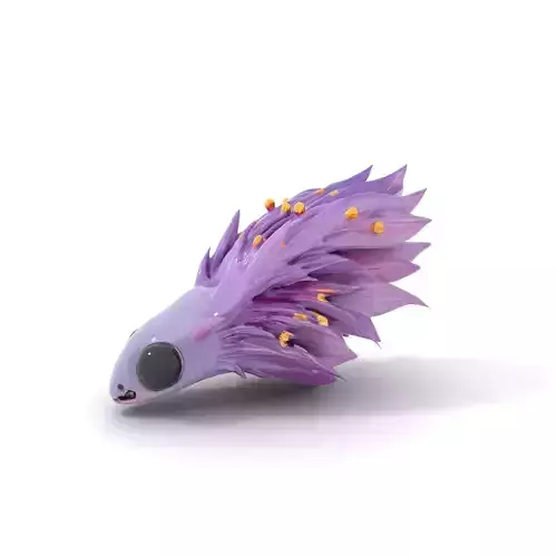 Violet Fantasy Creature model pack