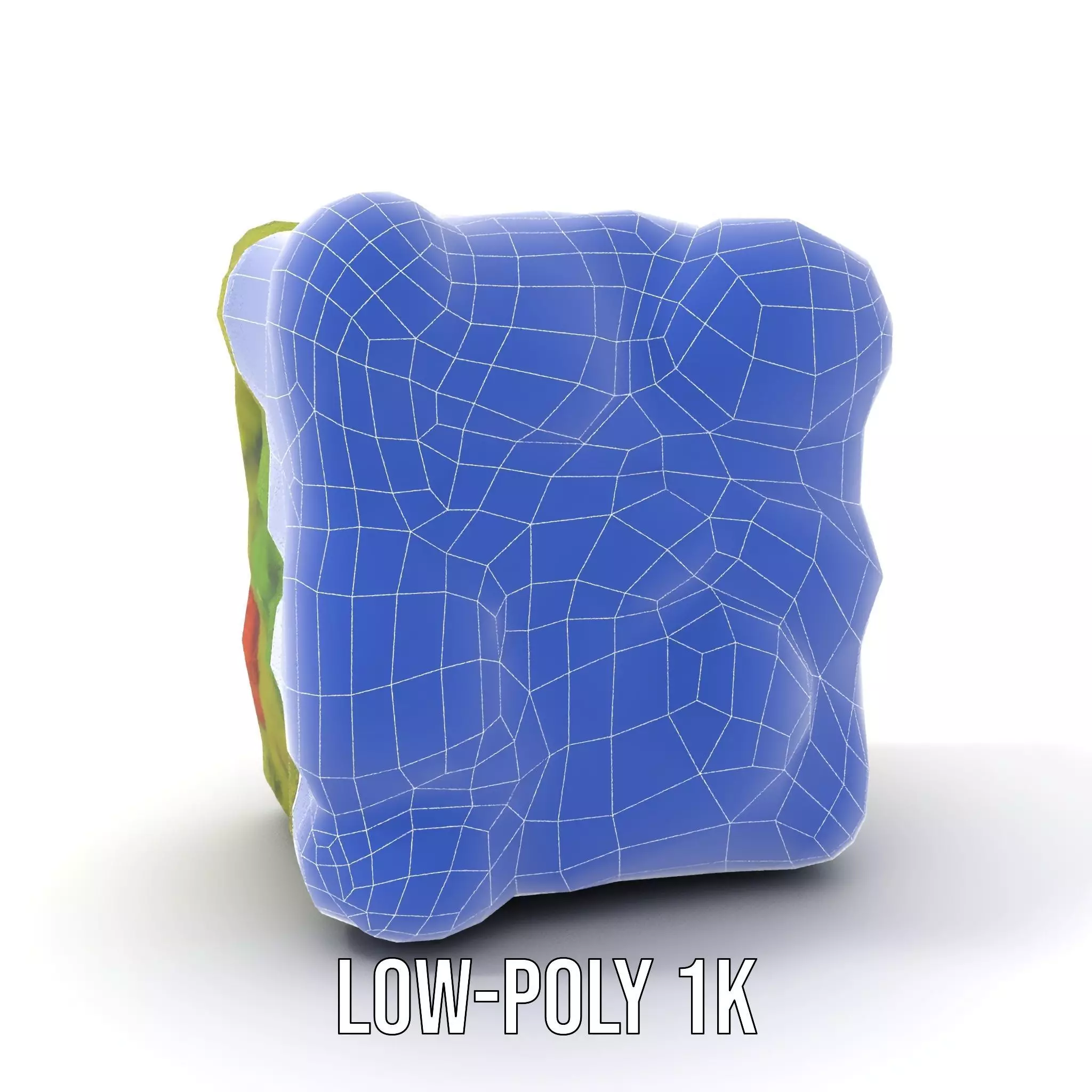 Lush Green Moss model pack Low-poly 3D model_16