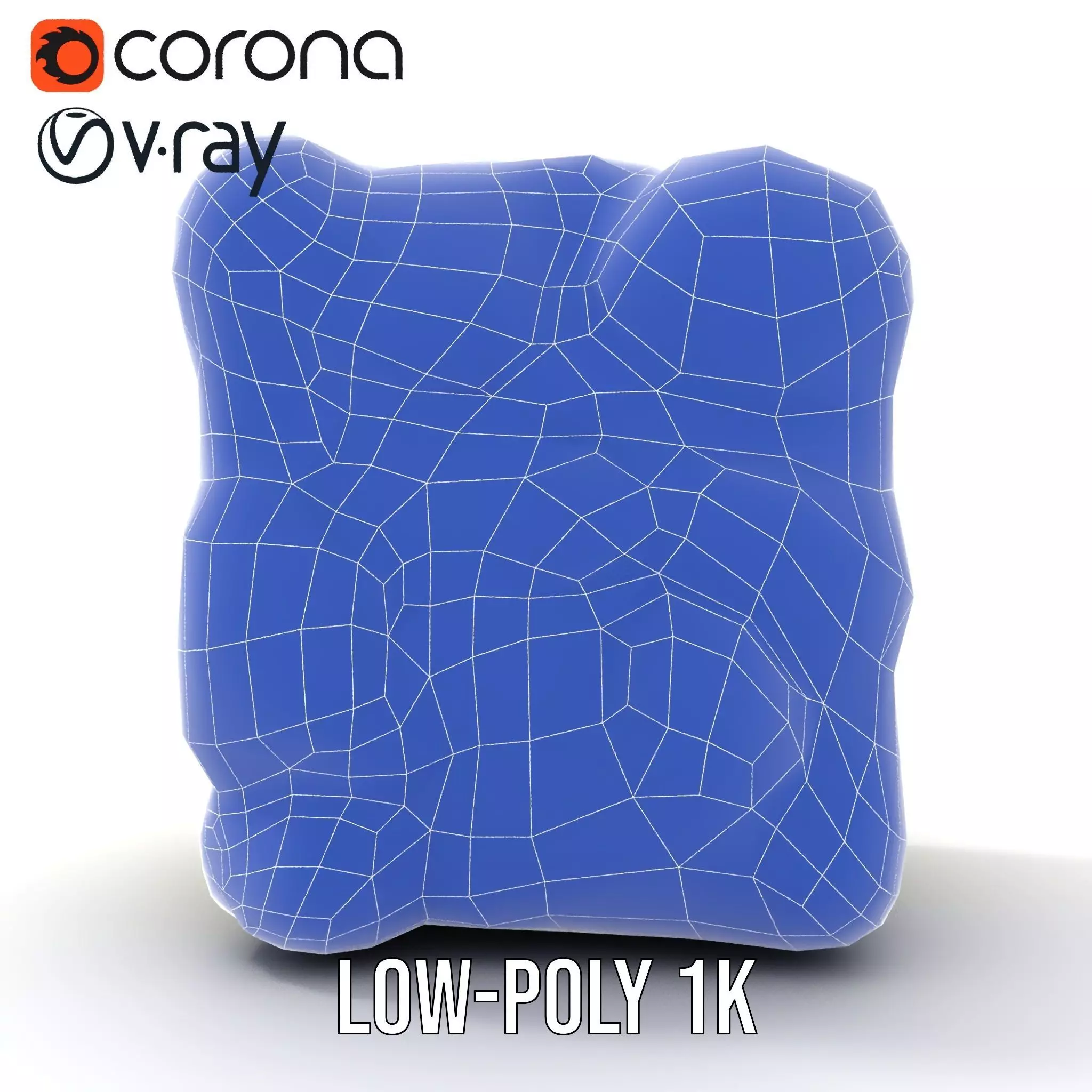 Lush Green Moss model pack Low-poly 3D model_30