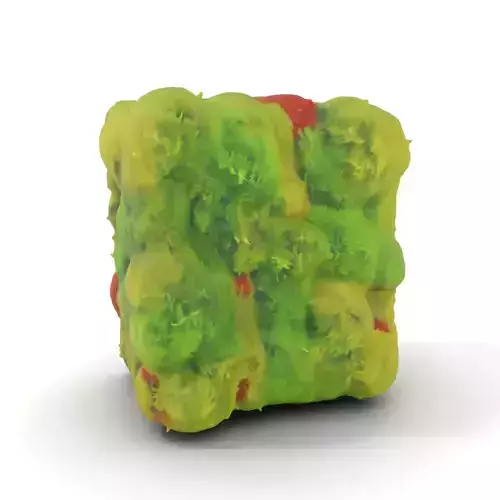 Lush Green Moss model pack Low-poly 3D model