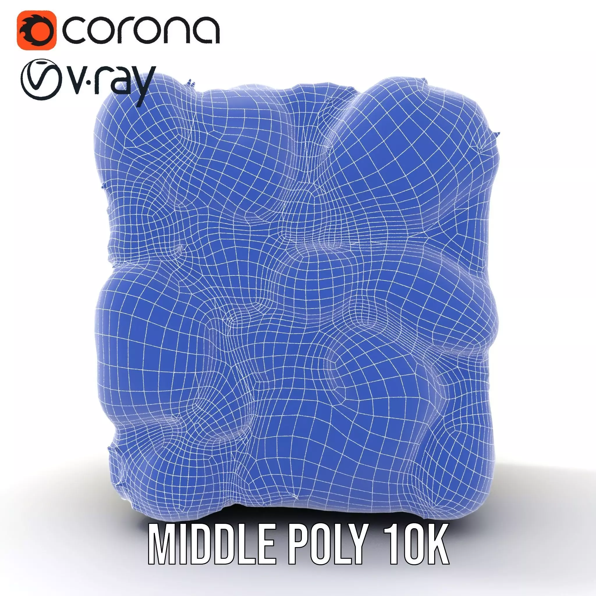 Lush Green Moss model pack Low-poly 3D model_21