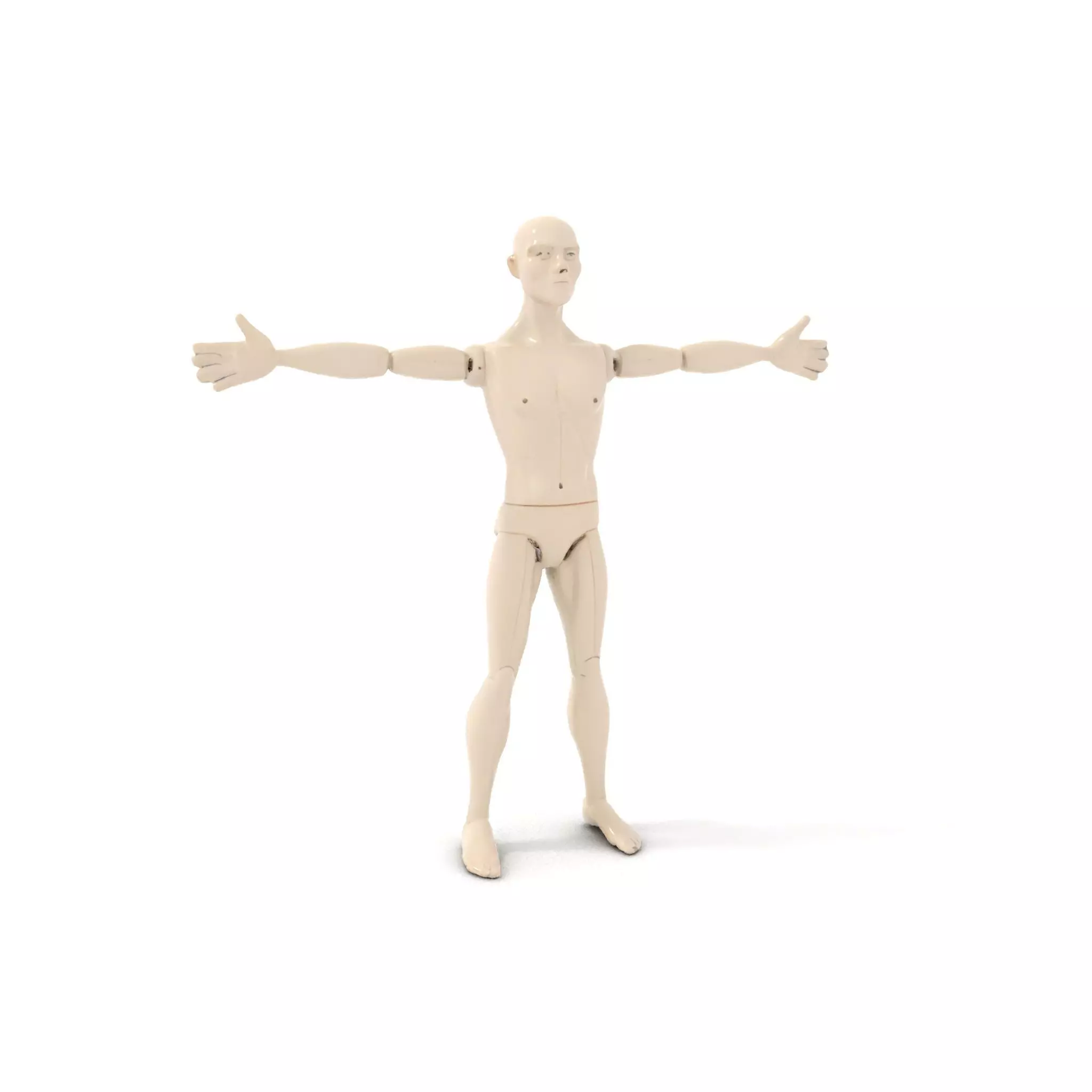 Neutral Pose Mannequin model pack Low-poly 3D model_0