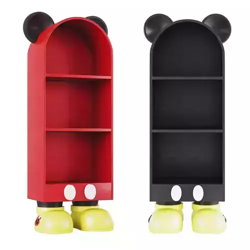 Childrens wardrobe Mickey 03 3D model