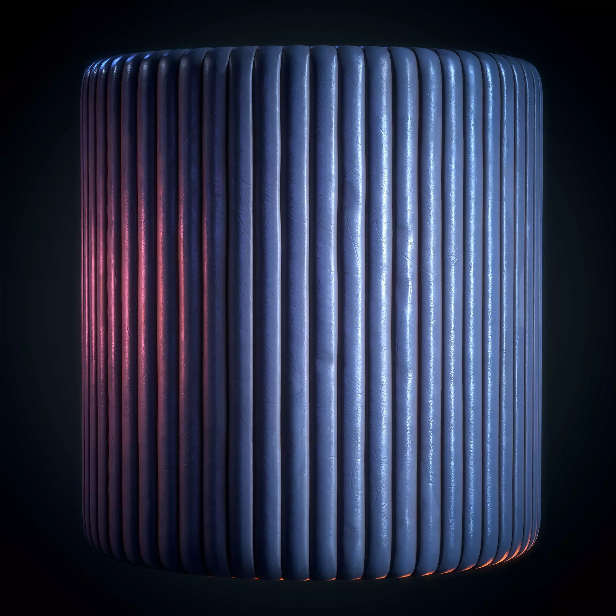 Rusty Metal Sheets - VOL 01 - SBsar - Maps 3D model_14