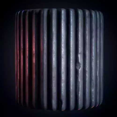 Rusty Metal Sheets - VOL 01 - SBsar - Maps 3D model