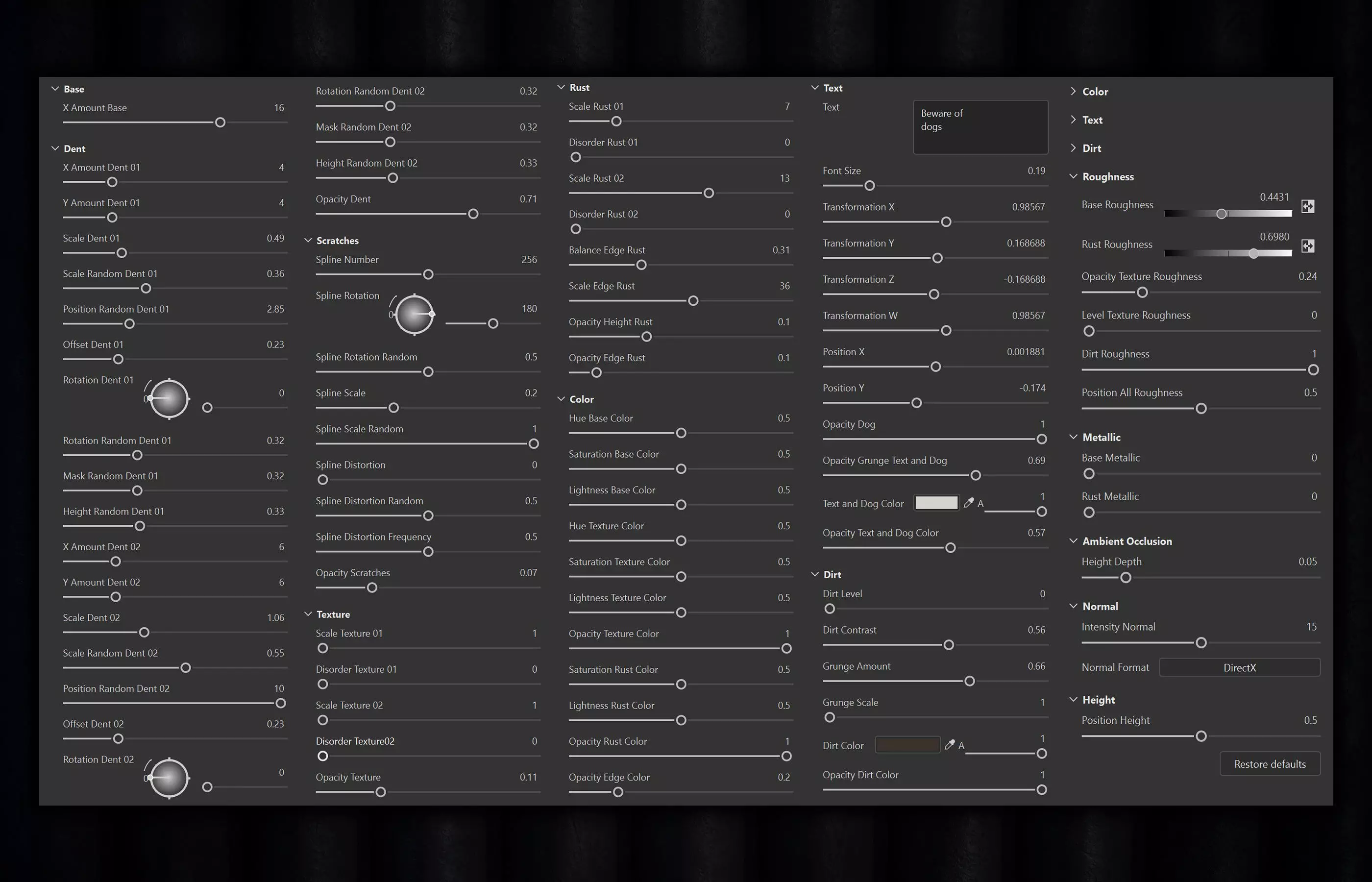 Rusty Metal Sheets - VOL 01 - SBsar - Maps 3D model_2