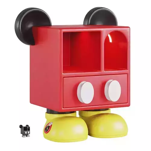 Childrens bedside table Mickey 04 3D model