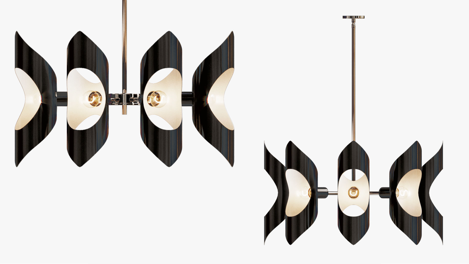 Vickery Chandelier Arteriors 3D model_3