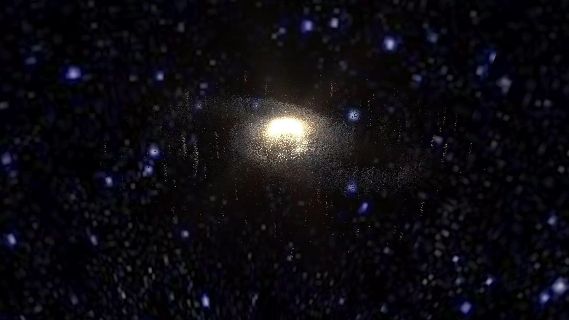 NGC 1365 Barred Spiral Galaxy 3D model_2