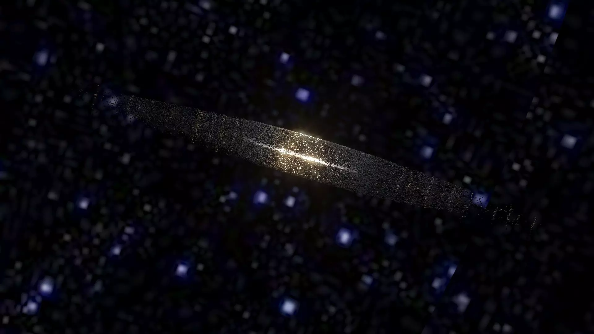 NGC 1365 Barred Spiral Galaxy 3D model_5