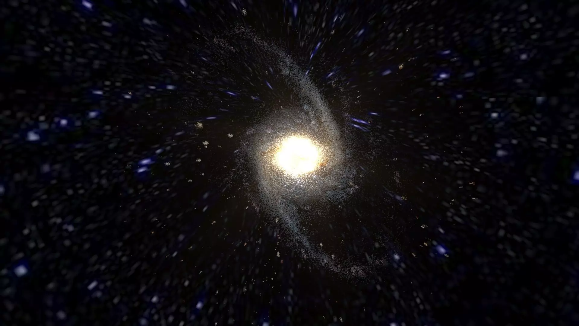 NGC 1365 Barred Spiral Galaxy 3D model_6