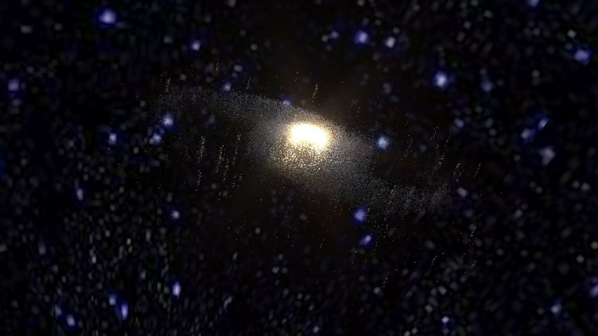 NGC 1365 Barred Spiral Galaxy 3D model_0