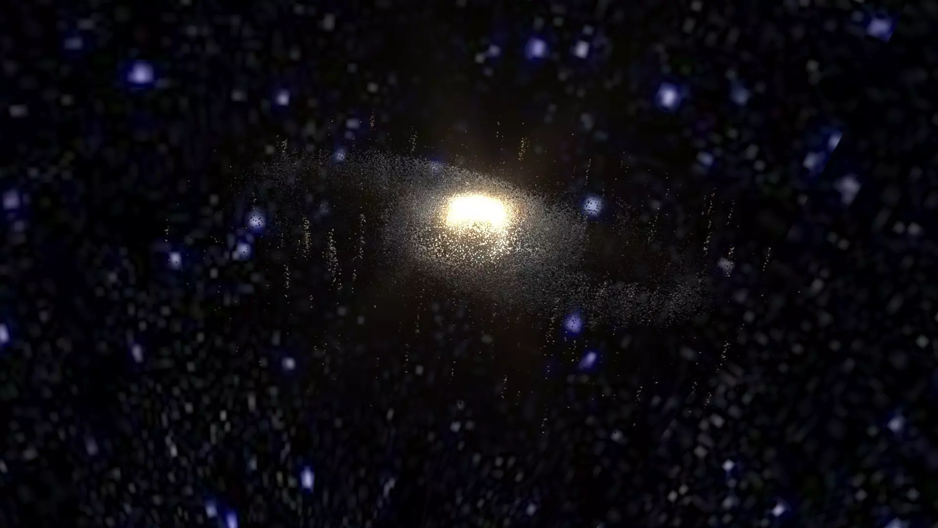 NGC 1365 Barred Spiral Galaxy 3D model_1