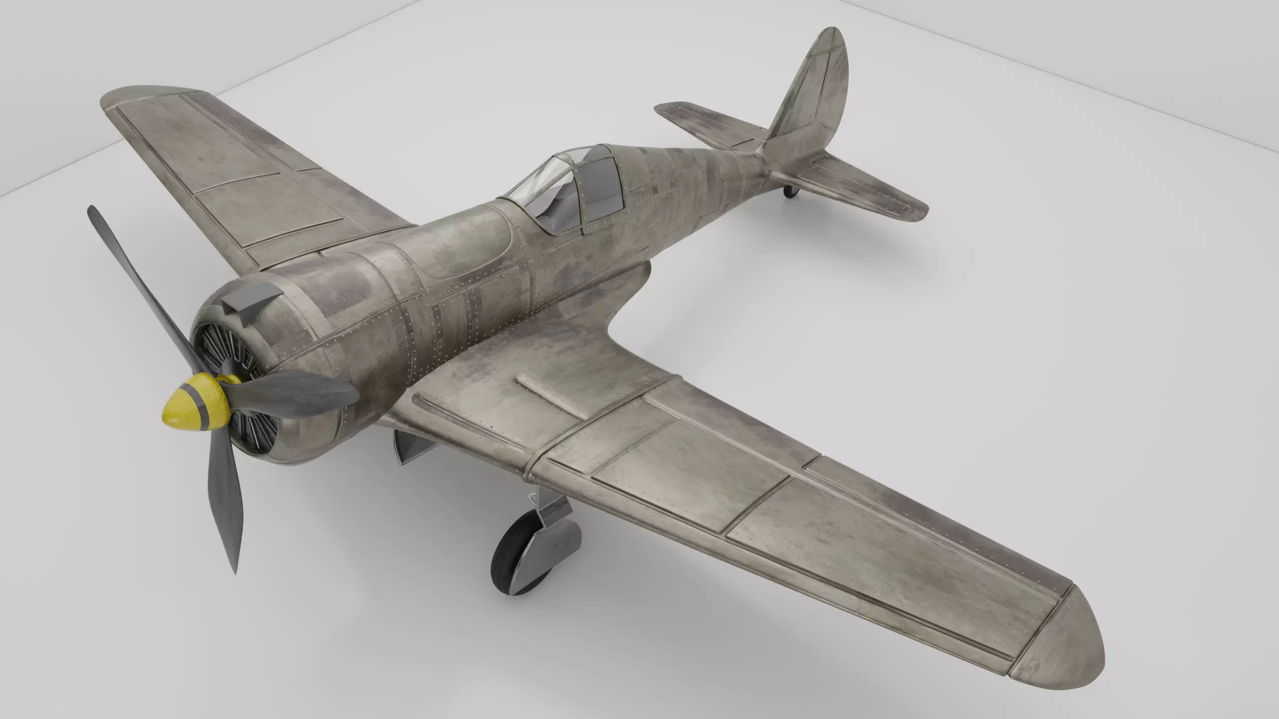 Curtiss Wright 21B 3D model_3