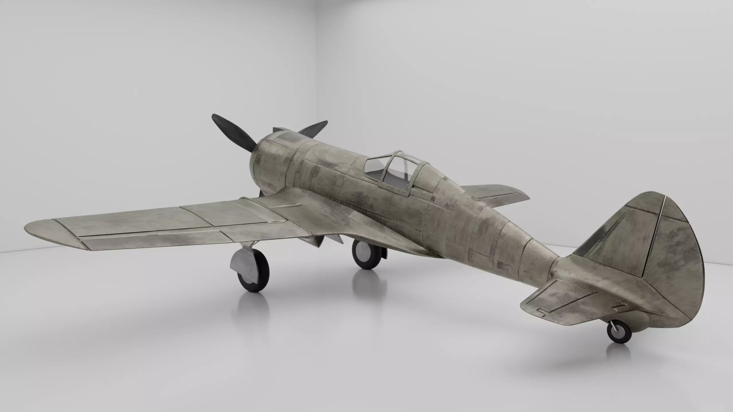 Curtiss Wright 21B 3D model_2