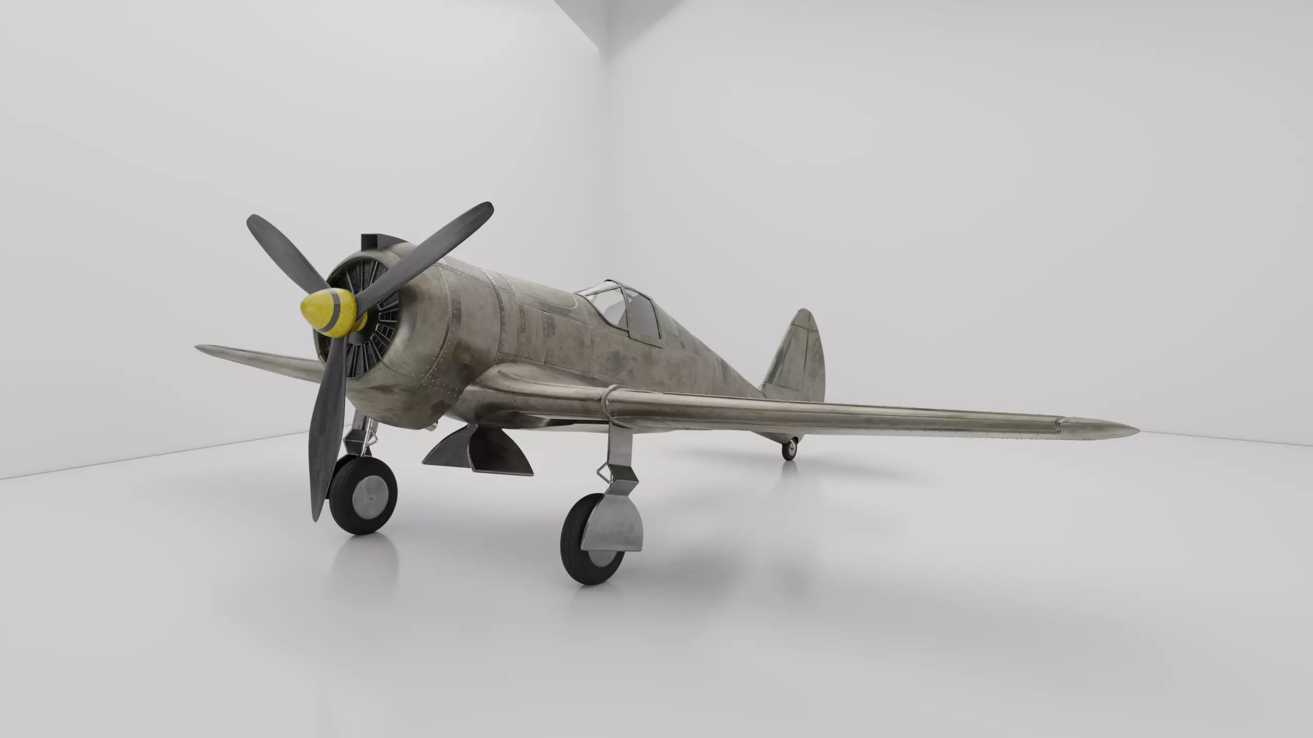 Curtiss Wright 21B 3D model_1