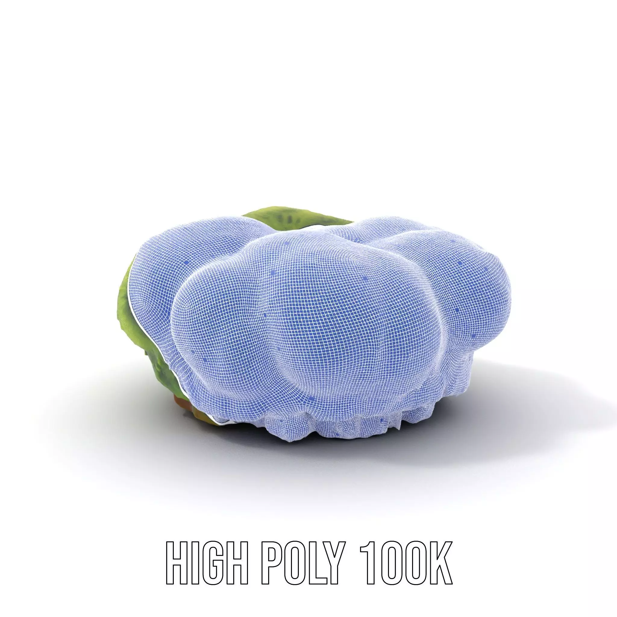 Vibrant Green Moss Clump model pack Low-poly 3D model_4