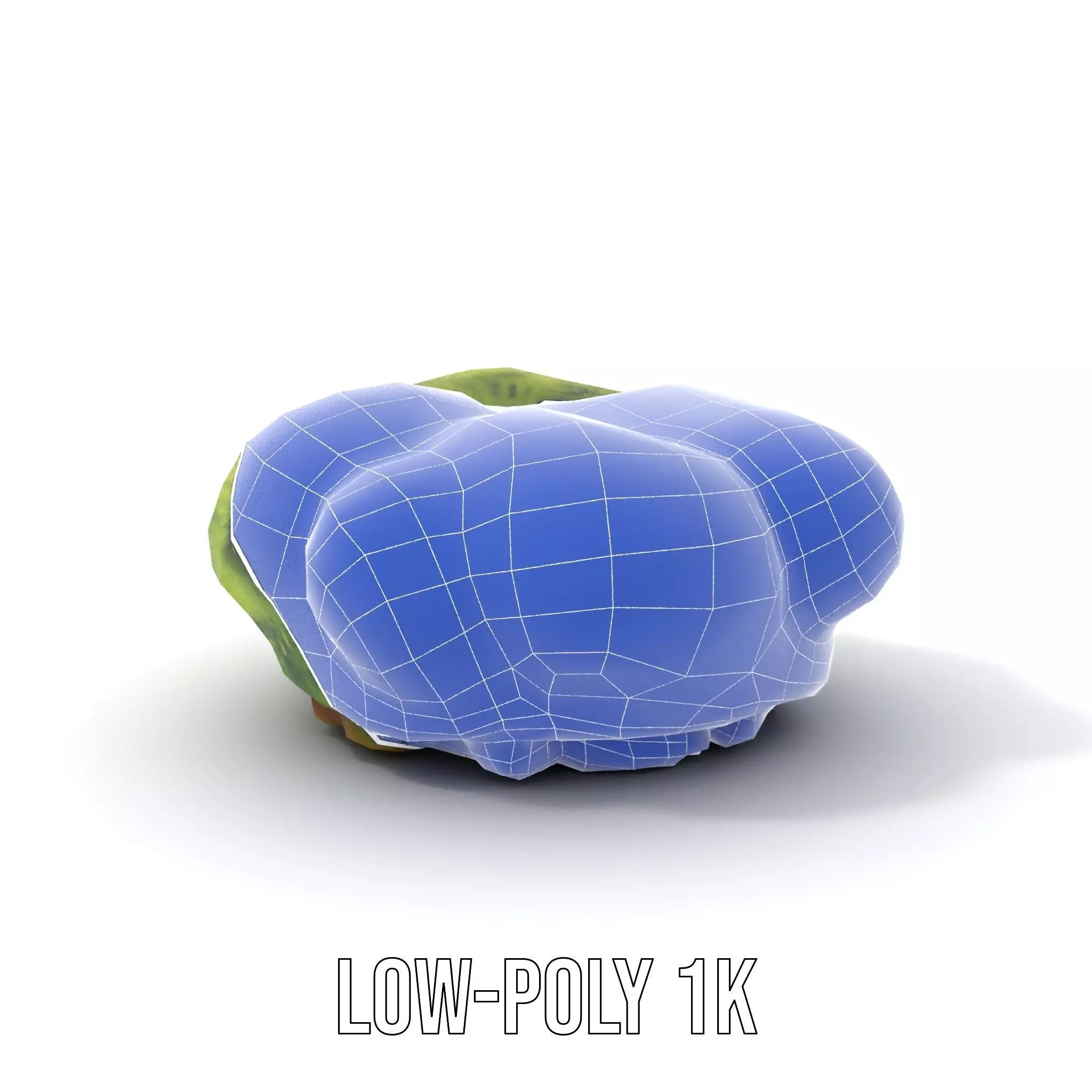 Vibrant Green Moss Clump model pack Low-poly 3D model_27