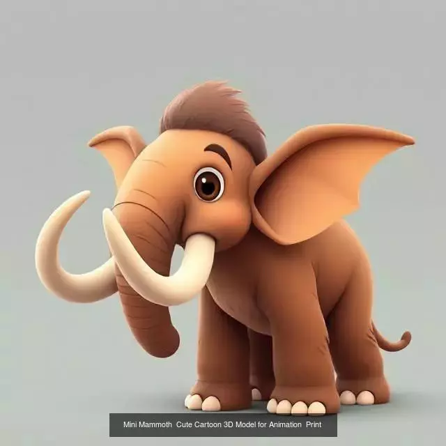 The Ultimate  40 Stylized Models Cute Cartoon 3D Print Pack  3D Model Collection_29