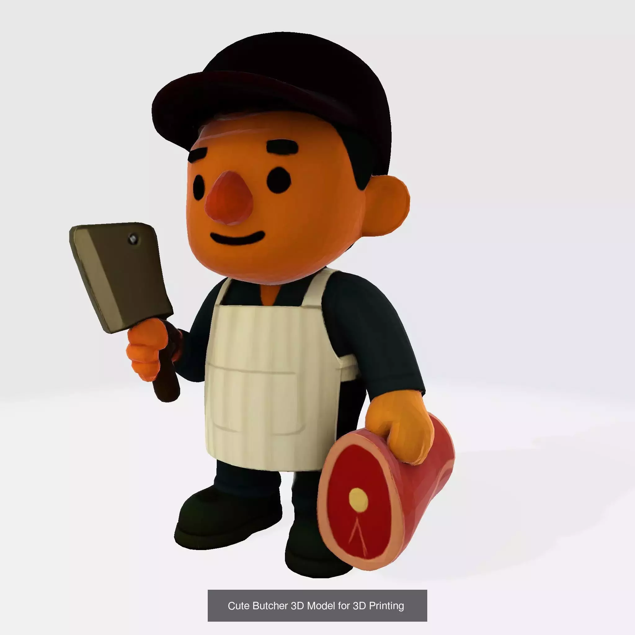 The Ultimate  40 Stylized Models Cute Cartoon 3D Print Pack  3D Model Collection_44