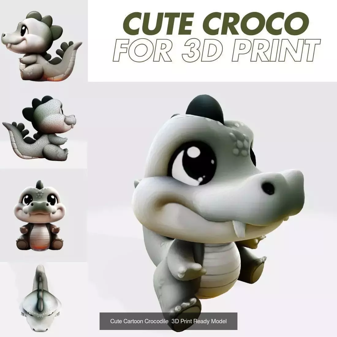 The Ultimate  40 Stylized Models Cute Cartoon 3D Print Pack  3D Model Collection_5