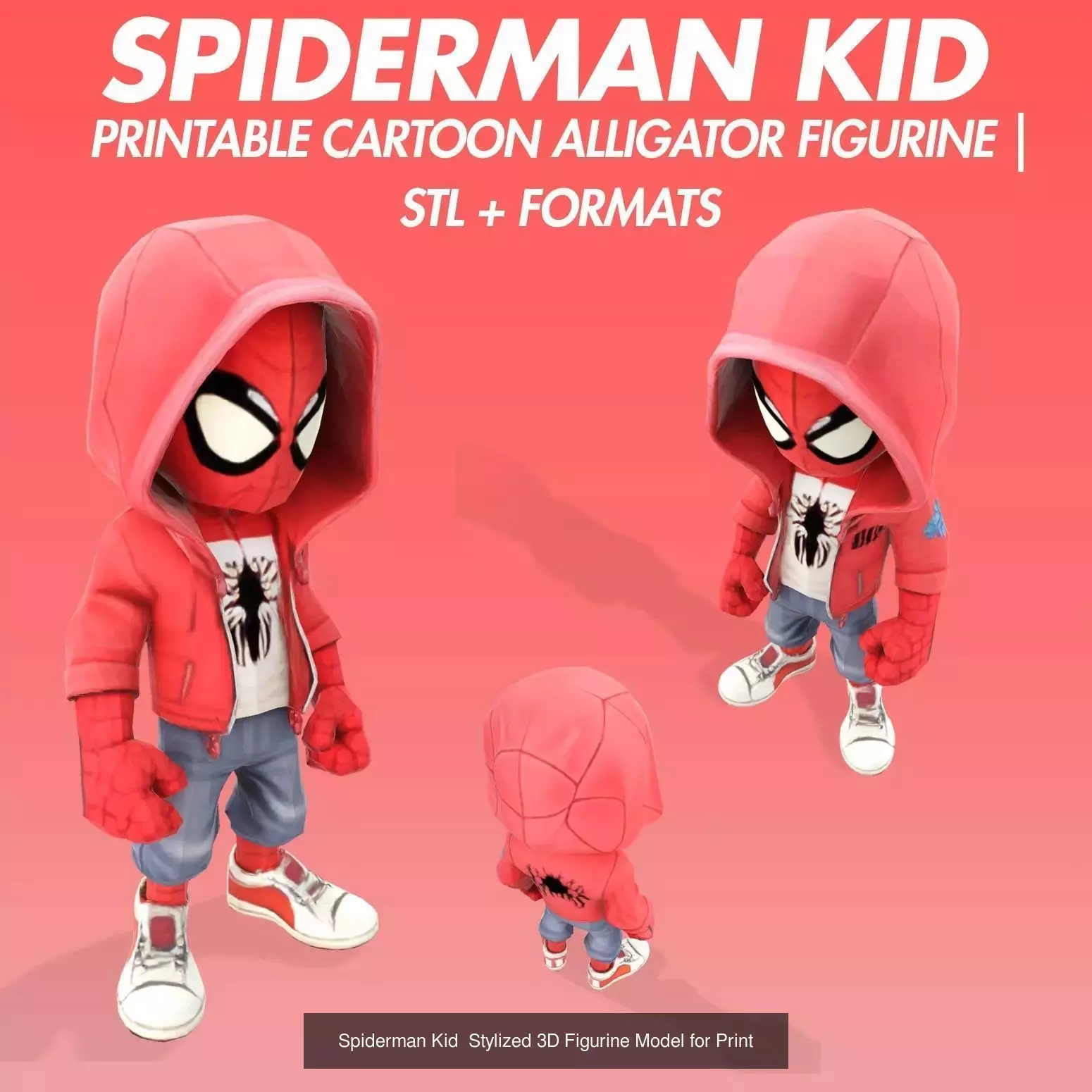 The Ultimate  40 Stylized Models Cute Cartoon 3D Print Pack  3D Model Collection_11