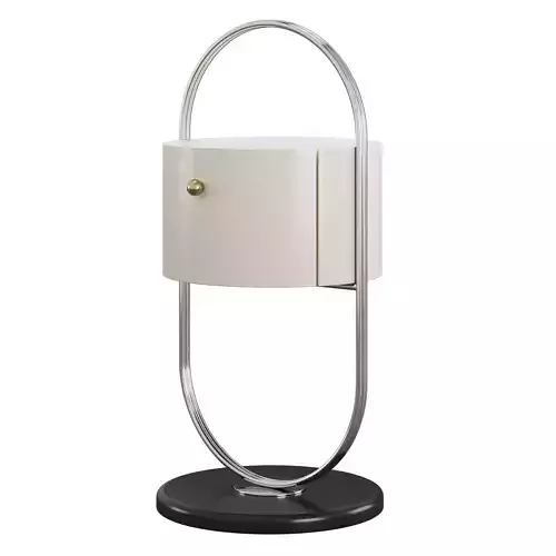 Designer bedside table Prato 3D model