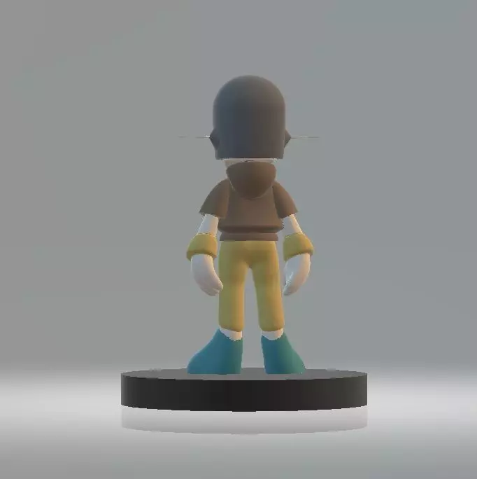 Grimy Bathroom toy 3d printable model  3D print model_1