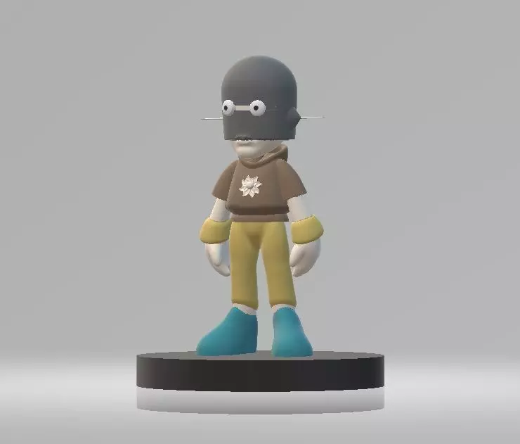 Grimy Bathroom toy 3d printable model  3D print model_2