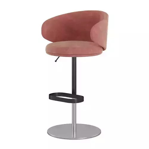 Bar stool Belle ST-ADJ Low-poly 3D model