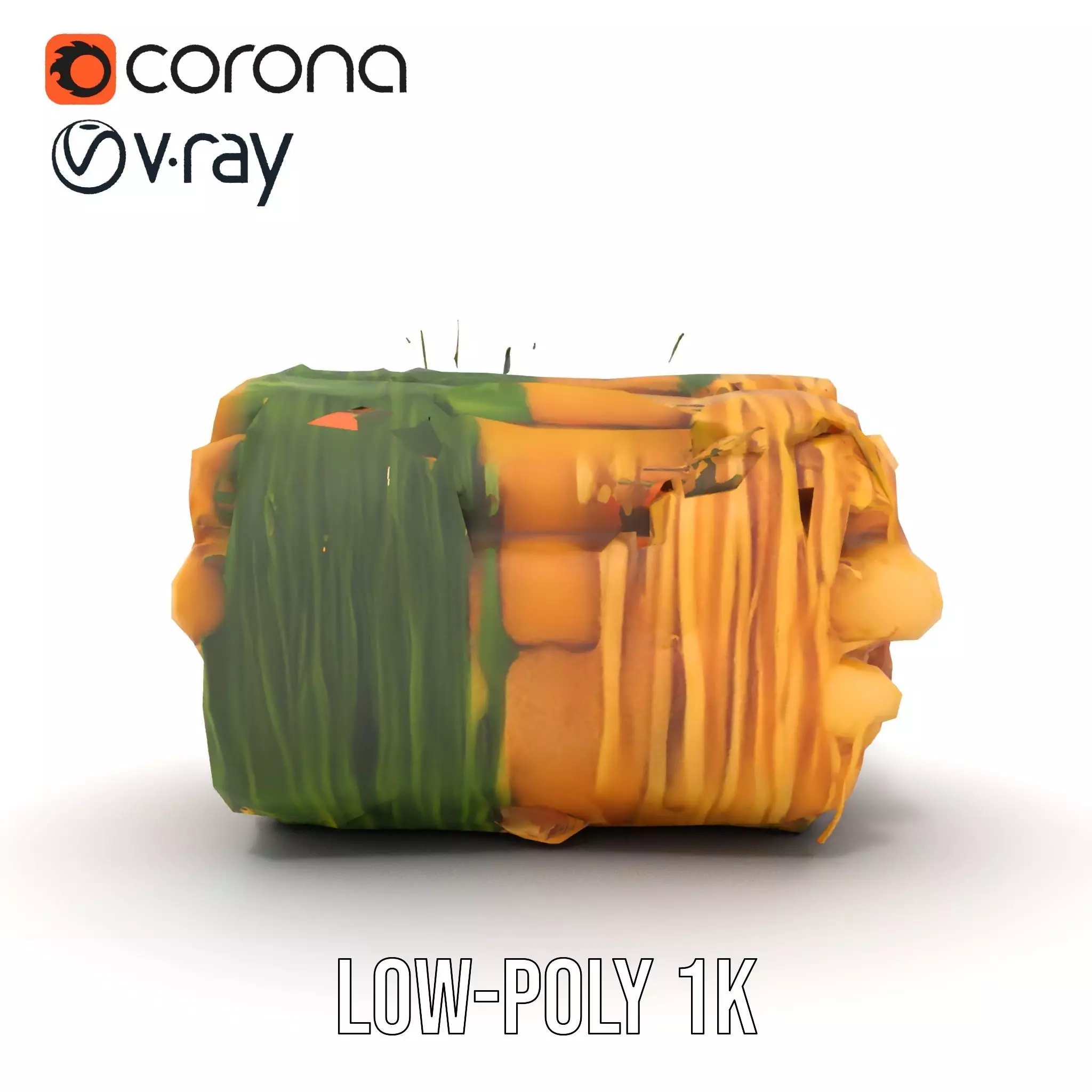 Natural Herb Bundle model pack Low-poly 3D model_14