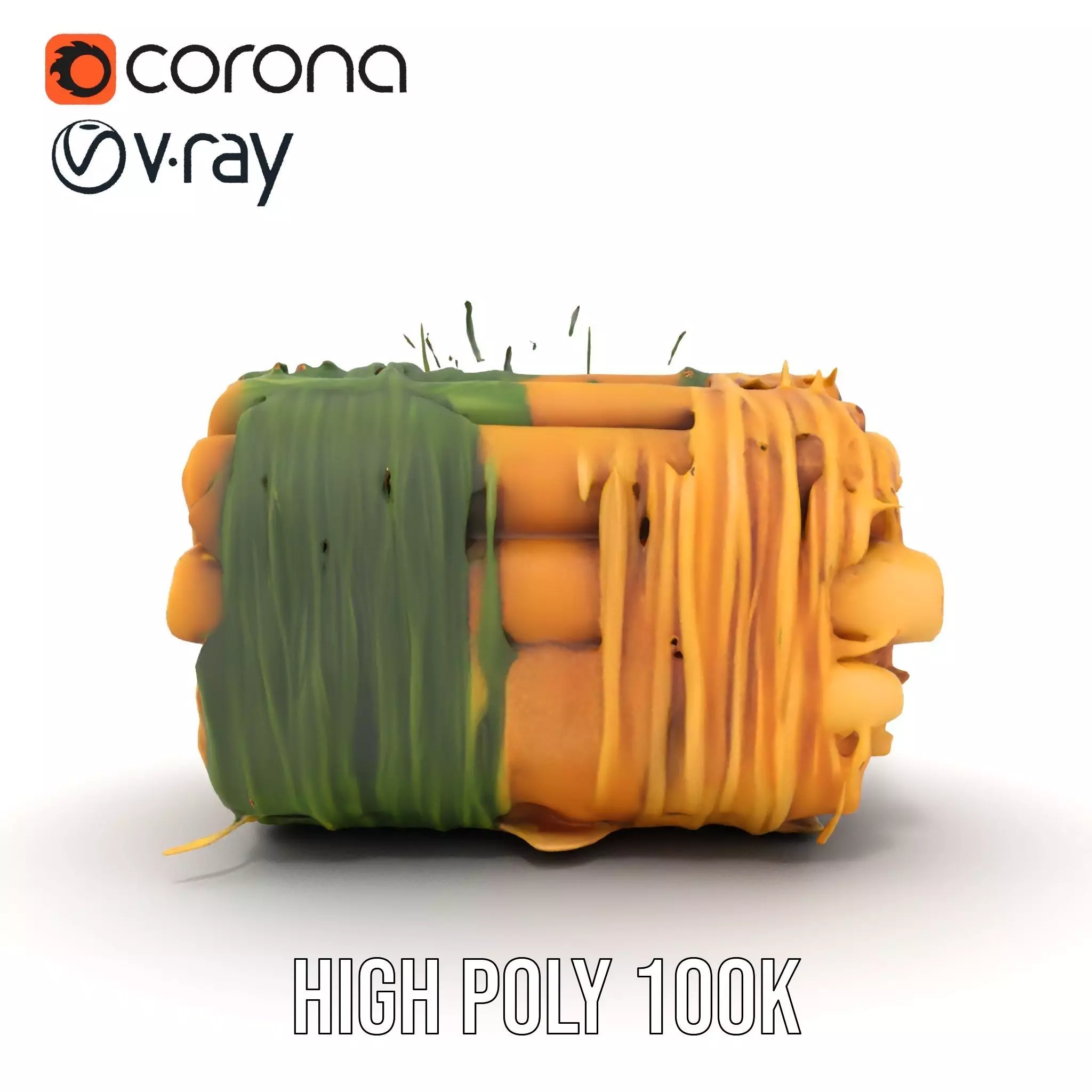 Natural Herb Bundle model pack Low-poly 3D model_26