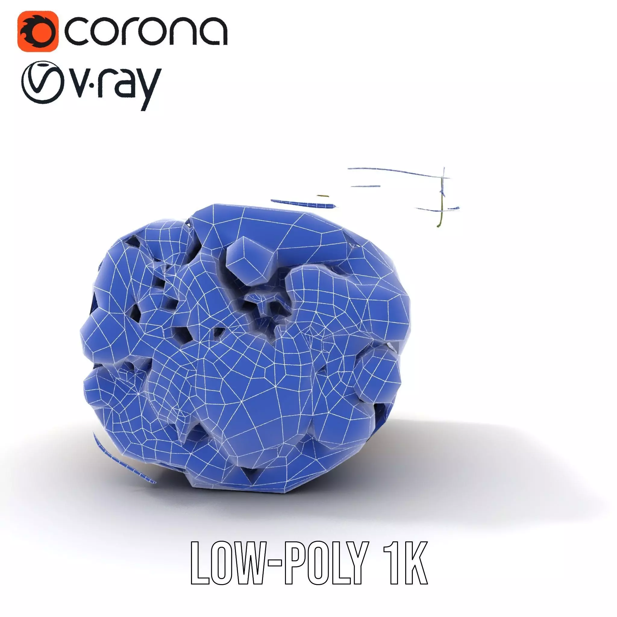 Natural Herb Bundle model pack Low-poly 3D model_12