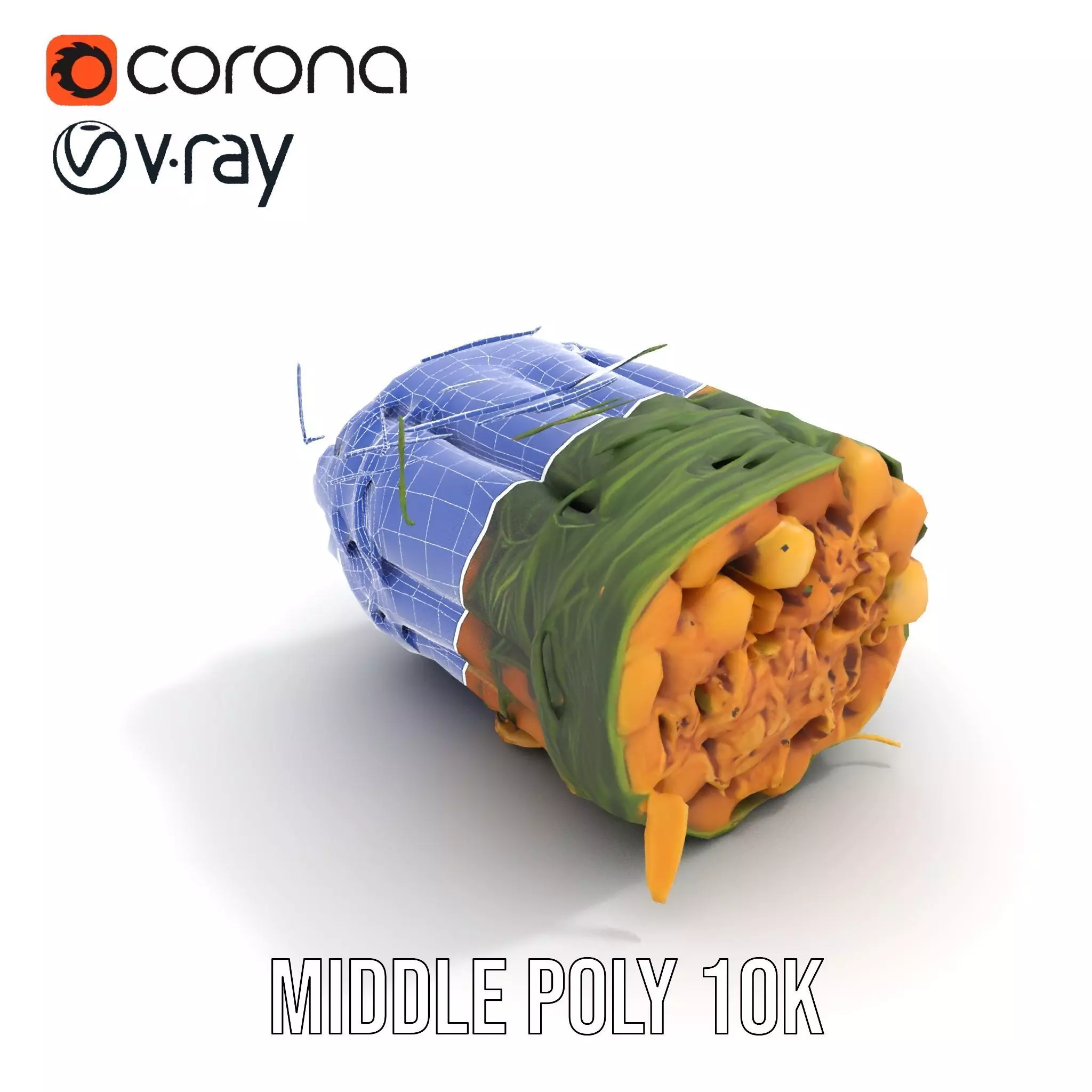 Natural Herb Bundle model pack Low-poly 3D model_24