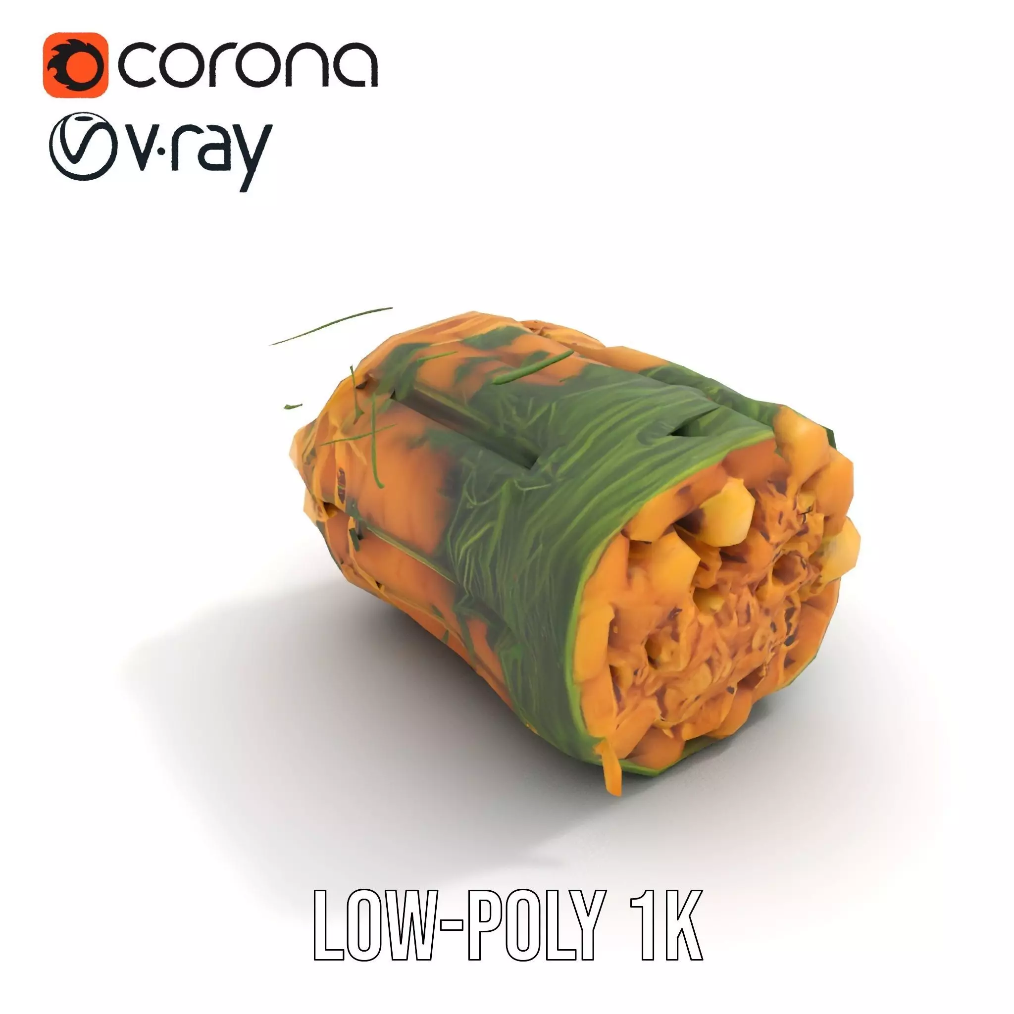 Natural Herb Bundle model pack Low-poly 3D model_19