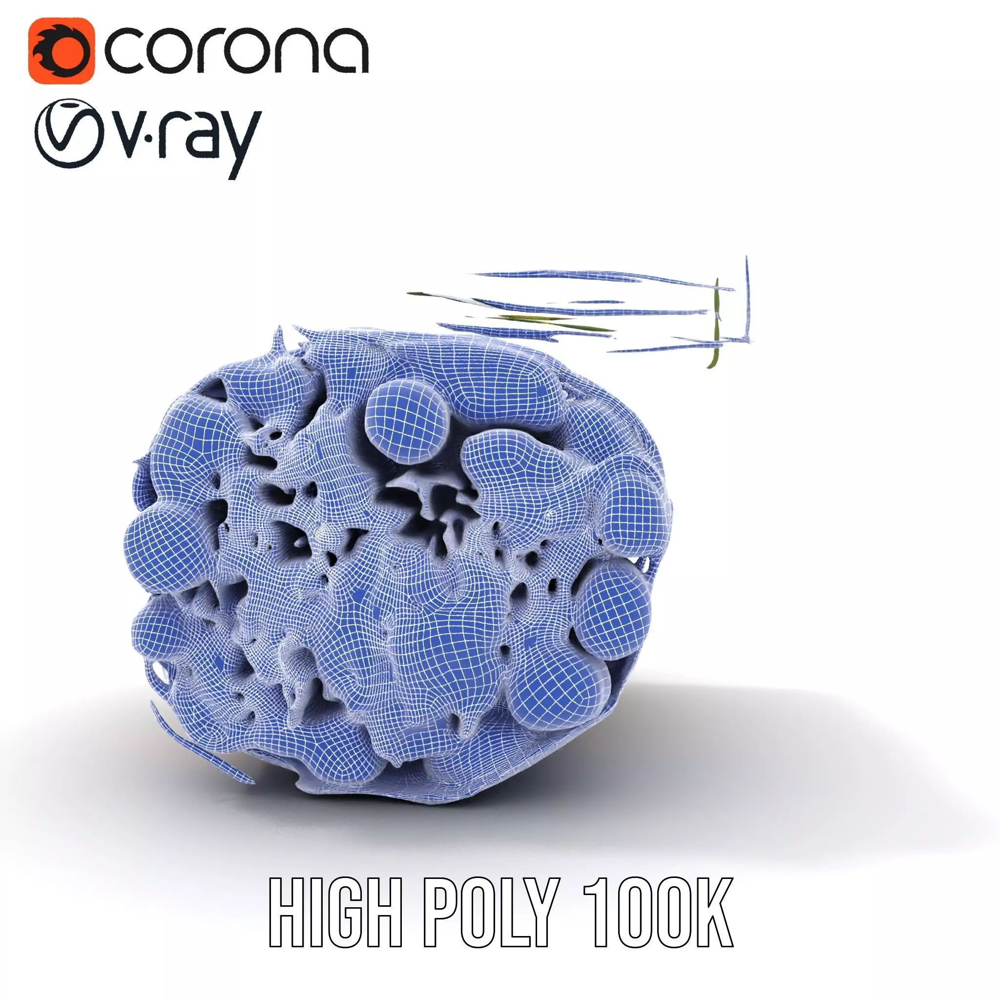 Natural Herb Bundle model pack Low-poly 3D model_32