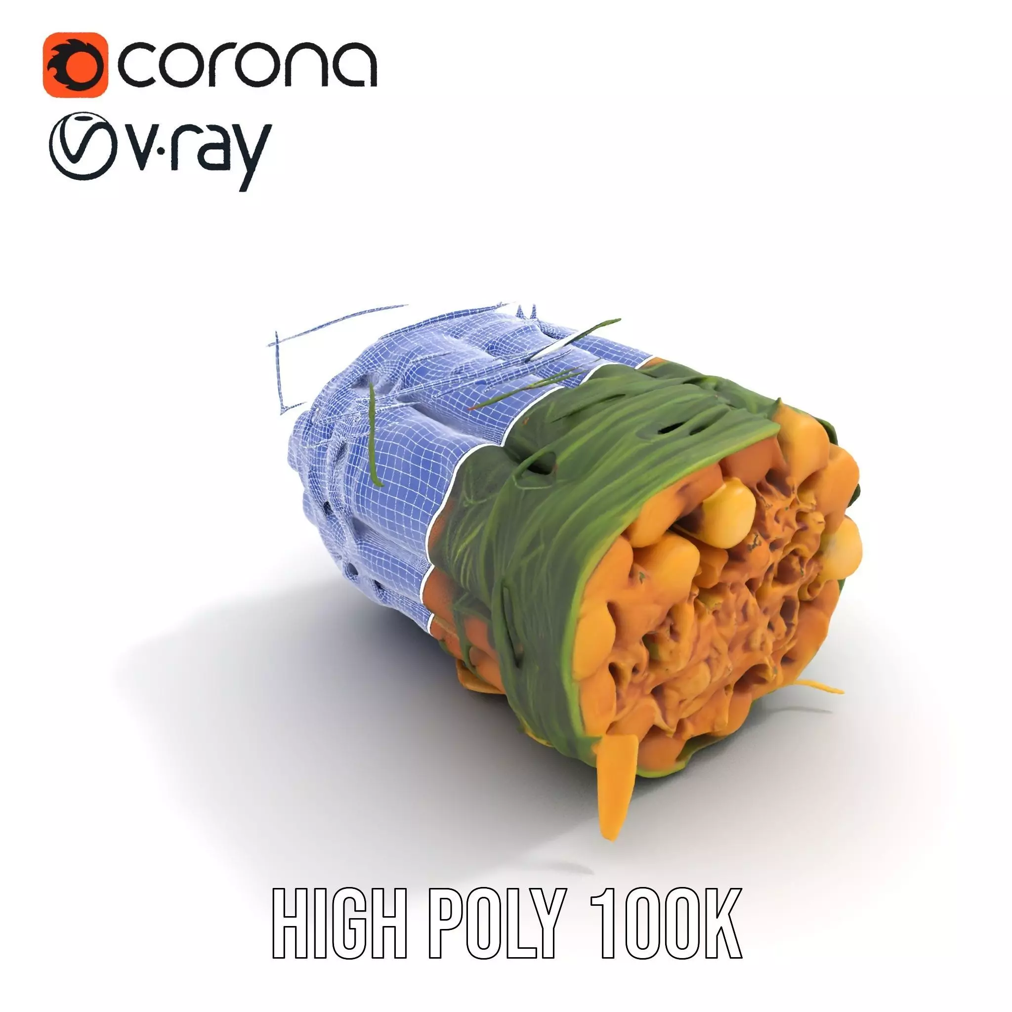 Natural Herb Bundle model pack Low-poly 3D model_20